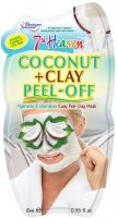 7th Heaven (Montagne Jeunesse) - Coconut + Clay Peel Off - Maseczka z olejem kokosowym - Peel Off