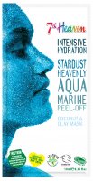 7th Heaven (Montagne Jeunesse) - Intensive Hydration Stardust Heavenly Aqua Marine - Peel Off - Nawilżająca maseczka do twarzy niebiańska akwamaryna - Peel Off