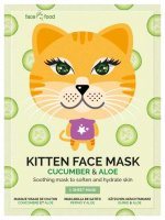 7th Heaven (Montagne Jeunesse) - KITTEN FACE MASK - Soothing face mask in sheets - Cucumber & Aloe