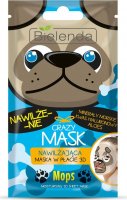 Bielenda - Crazy Mask - Moisturising 3D Sheet Mask - Nawilżająca maska w płacie 3D - Mops