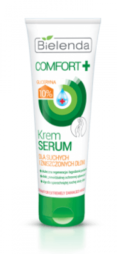Bielenda - Comfort + Cream for Extremly Damaged Hands - Krem-serum dla suchych i zniszczonych dłoni - 75 ml