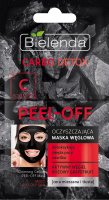 Bielenda - Carbo Detox - Cleansing Carbon Pell Off Mask - Oczyszczająca Maska Węglowa typu Peel Off - 2 x 6g