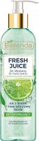 Bielenda - Fresh Juice - Detoxifying Micellar Gel with Bioactive Citrus Water - Detoxifying micellar face wash gel with bioactive citrus water - 190 g