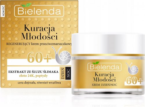 Bielenda - Youth Treatment - Regenerating anti-wrinkle cream - 60+ Day / Night - 50 ml