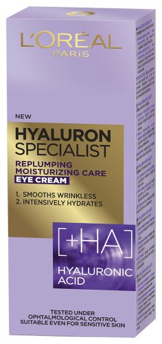 L'Oréal - HYALURON SPECIALIST EYE CREAM - Anti-wrinkle eye cream - 15 ml