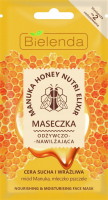 Bielenda - Manuka Honey Nutri Elixir - Nourishing & Moisturising Face Mask - Odżywczo-nawilżająca maseczka - 8 g