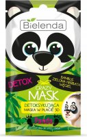 Bielenda - Crazy Mask - Detoxifying 3D Sheet Mask -  Detoksyfikująca maska w płacie 3D - Panda  