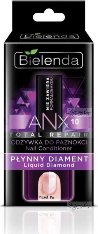 Bielenda - ANX Total Repair - Nail Conditioner - Liquid Dimond - 11 ml