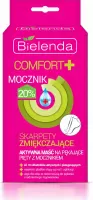 Bielenda - Comfort + - Softening socks - Active ointment for cracked heels with urea - 2 x 6 ml