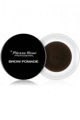Pierre René - Brow Pomade - Eyebrow pomade - 4 g - 03 - DARK BROWN