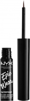 NYX Professional Makeup - Epic Wear - Waterproof Eye & Body Liquid Liner - Wodoodporny liner do oczu i ciała - BROWN - BROWN