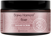 BARWA - BARWY HARMONII - SUGAR SCRUB - Rose - Cukrowy scrub - 250 ml