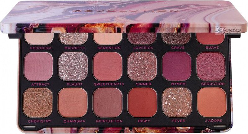 MAKEUP REVOLUTION - FOREVER FLAWLESS SHADOW PALETTE - 18