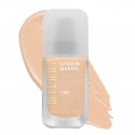 MILANI - SCREEN QUEEN FOUNDATION - Foundation with a natural finish effect - 180 WARM SHELL - 180 WARM SHELL