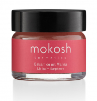 MOKOSH - LIP BALM - RASPBERRY - Balsam do ust - Malina - 15 ml