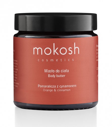 MOKOSH - BODY BUTTER - ORANGE & CINNAMON - 120 ml