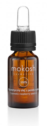 MOKOSH - COSETIC RASPBERRY SEED OIL - Kosmetyczny olej z pestek malin - 12 ml