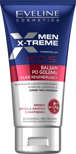Eveline Cosmetics - MEN X-TREME S.O.S. - Silnie regenerujący balsam po goleniu - 150 ml