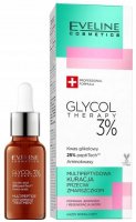 Eveline Cosmetics - GLYCOL THERAPY 3% - Multipeptide Anti-Wrinkle Treatment - Multipeptydowa kuracja przeciw zmarszczkom - 18 ml
