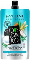 Eveline Cosmetics - I LOVE VEGAN FOOD - COCONUT DETOX SUGAR BODY SCRUB - Cukrowy peeling do ciała - KOKOSOWY - 75 ml