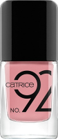 Catrice - ICONails Gel Lacquer - Żelowy lakier do paznokci  - 92 - NUDE NOT PRUDE - 92 - NUDE NOT PRUDE