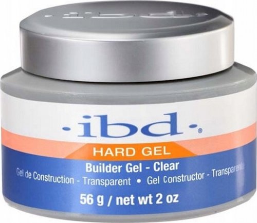 Ibd - Hard Gel - Builder Gel - Żel budujący - 56 g - CLEAR