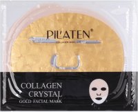 PIL'ATEN - COLLAGEN CRYSTAL GOLD FACIAL MASK - Złota, kolagenowa maska do twarzy - 1 szt.
