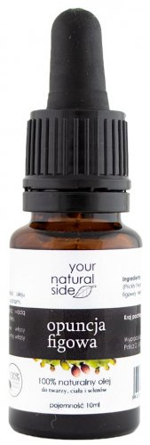 Your Natural Side - 100% naturalny olej z opuncji figowej - 10 ml