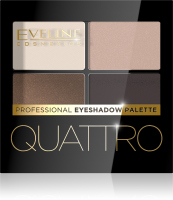 Eveline Cosmetics - QUATTRO - Professional Eyeshadow Palette - Palette of 4 eye shadows - 09 - 09