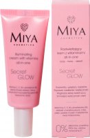 MIYA - Secret GLOW - Rozświetlający krem z witaminami do oczu, twarzy i dekoltu - 30 ml