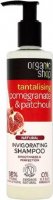 ORGANIC SHOP - NATURAL INVIGORATING SHAMPOO - Refreshing shampoo with pomegranate and patchouli - Pomegranate & Patchouli - 280 ml