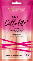 Bielenda - Anti-Cellulite! - Active, firming mask in the buttock and thighs patch - 2 lobes