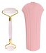Lash Brow - Quartz roller / face massager - Premium Pink + SILICONE CASE