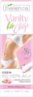 Bielenda - Vanity Bio Clays - Hair Removal Cream - Depilatory cream for armpits, bikini and legs - Sensitive skin - 100 ml