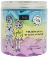 LaQ - Naturalna pianka do mycia ciała dla dzieci o zapachu gumy balonowej