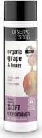 ORGANIC SHOP - SOFT GENTLE CARE CONDITIONER - Pielęgnacyjna odżywka do włosów z winogronem i miodem - Grape Honey - 280 ml