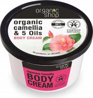 ORGANIC SHOP - BODY CREAM - Japanese Camellia - Krem do ciała - Japońska kamelia - 250 ml