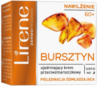 Lirene - BURSZTYN - Ujędrniający krem przeciwzmarszczkowy na dzień i na noc - 60+