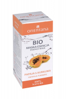 ORIENTANA - BIO ESSENCE MASK - Bio mask essence for the night face - Papaya & Turmeric - 50 ml