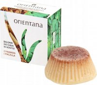 ORIENTANA - SOLID MASSAGE BAR - 100% natural ankle body lotion - Cinnamon and Patchouli - 60g