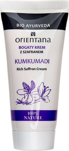 ORIENTANA - BIO AYURVEDA - RICH SAFFRON CREAM - Rich face cream with saffron - Day & Night