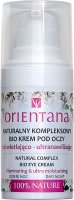 ORIENTANA - NATURAL COMPLEX BIO EYE CREAM - Natural comprehensive bio eye cream - Brightening and ultra-moisturizing - Day & Night - 15 ml