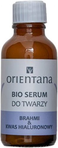 ORIENTANA - FACE BIO SERUM - Bio serum do twarzy - Brahmi & Kwas hialuronowy - 30 ml
