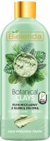 Bielenda - Botanical Clays - Vegan Micellar Liquid - Oczyszczający płyn micelarny z zieloną glinką - Cera mieszana i tłusta - 500 ml