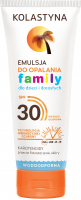 KOLASTYNA - Family - Emulsja do opalania dla dzieci i dorosłych - SPF30 - 250 ml