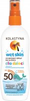 KOLASTYNA - Wet Skin - Ochronny spray na słońce dla dzieci - SPF50 - 150 ml
