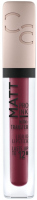 Catrice - Matt Pro Ink Non - Transfer Liquid Lipstick - Trwała płynna pomadka do ust - 100 - COURAGE CODE - 100 - COURAGE CODE