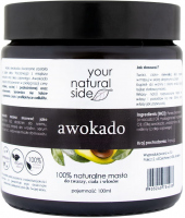 Your Natural Side - 100% naturalne masło awokado - 100 ml